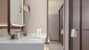 Premium Room (Kid Theme) | Bathroom | Hair dryer, bathrobes, slippers, towels