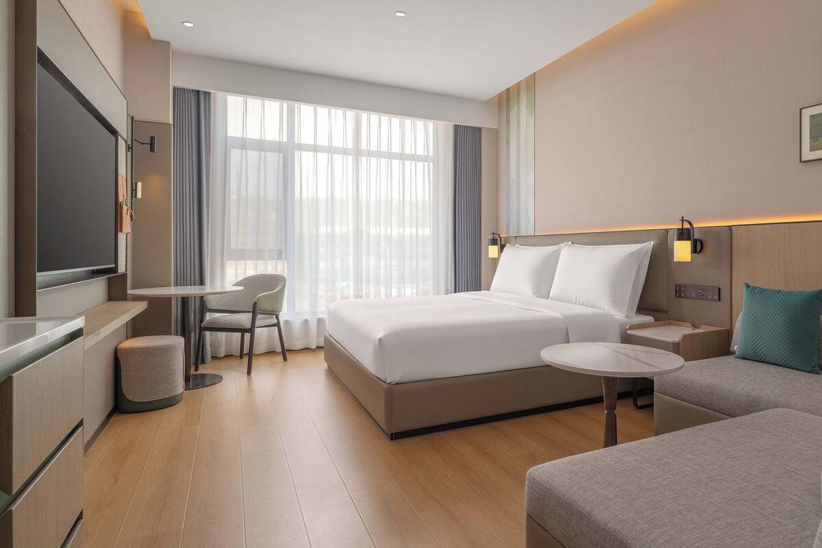 Chambre Standard | Couette en duvet, coffre-fort, bureau, rideaux d’obscurcissement