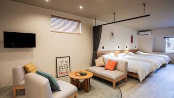 Free WiFi, bed sheets