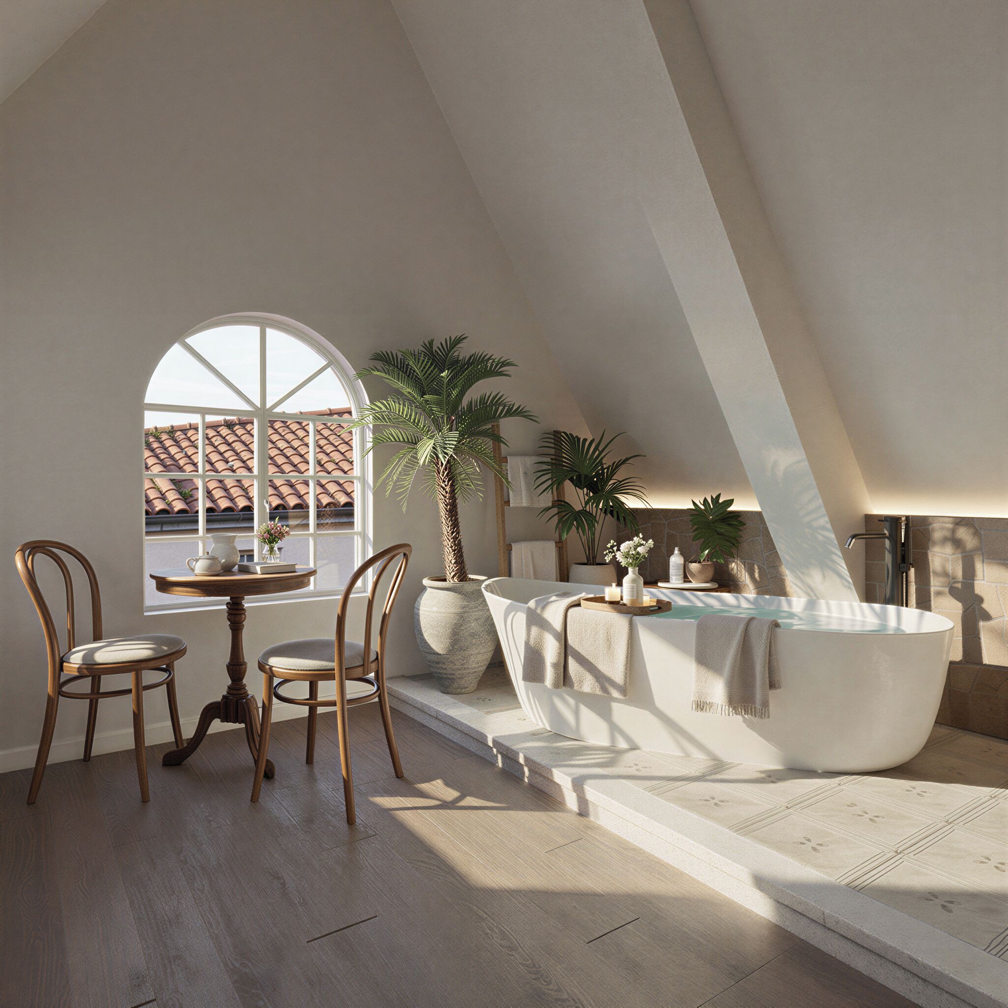 Studio Exécutif, vue ville | Salle de bain