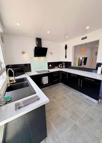 Maison 6pers,3 chambres, Clim,terrasse, jardin, Park