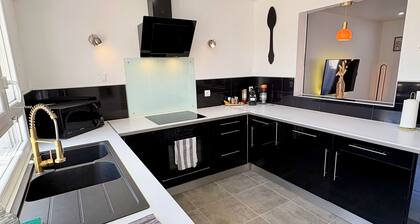 Maison 6pers,3 chambres, Clim,terrasse, jardin, Park