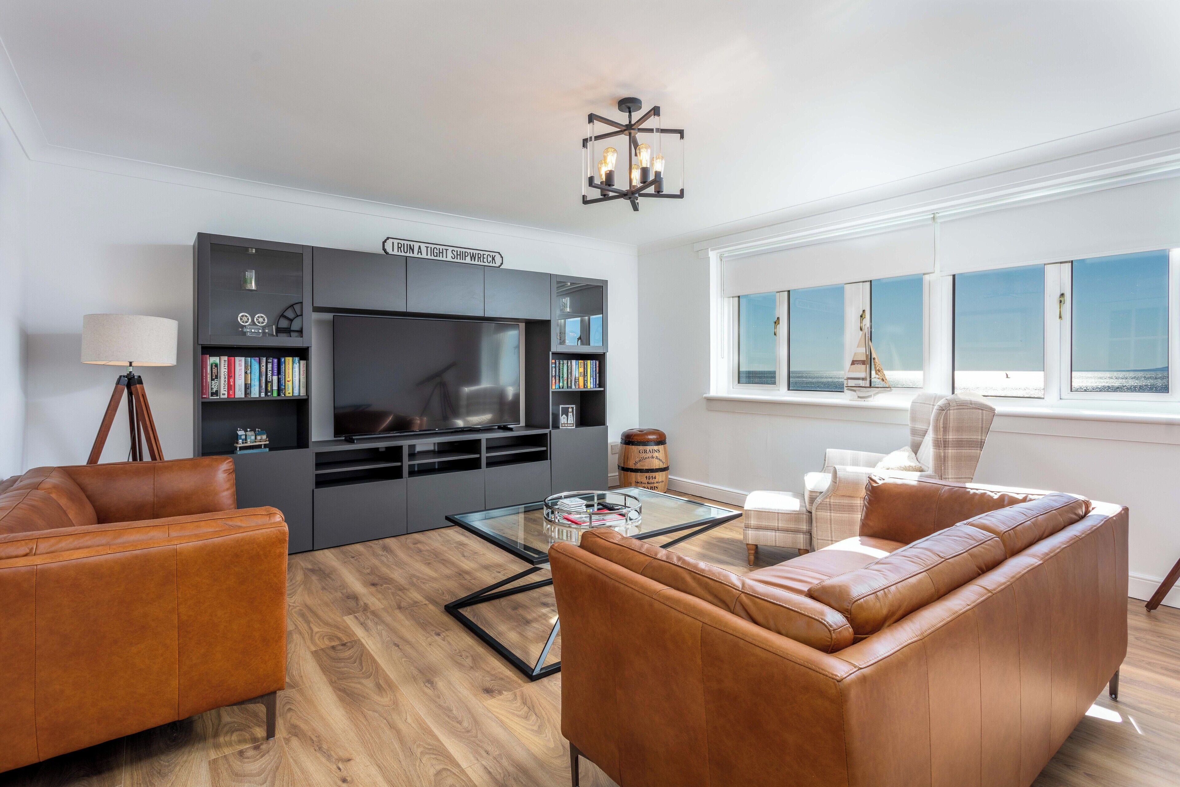 Penthouse, Sea View | Living area