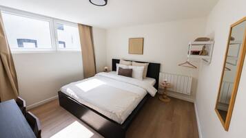 1 Schlafzimmer, Bügeleisen/Bügelbrett, kostenloses WLAN, Bettwäsche