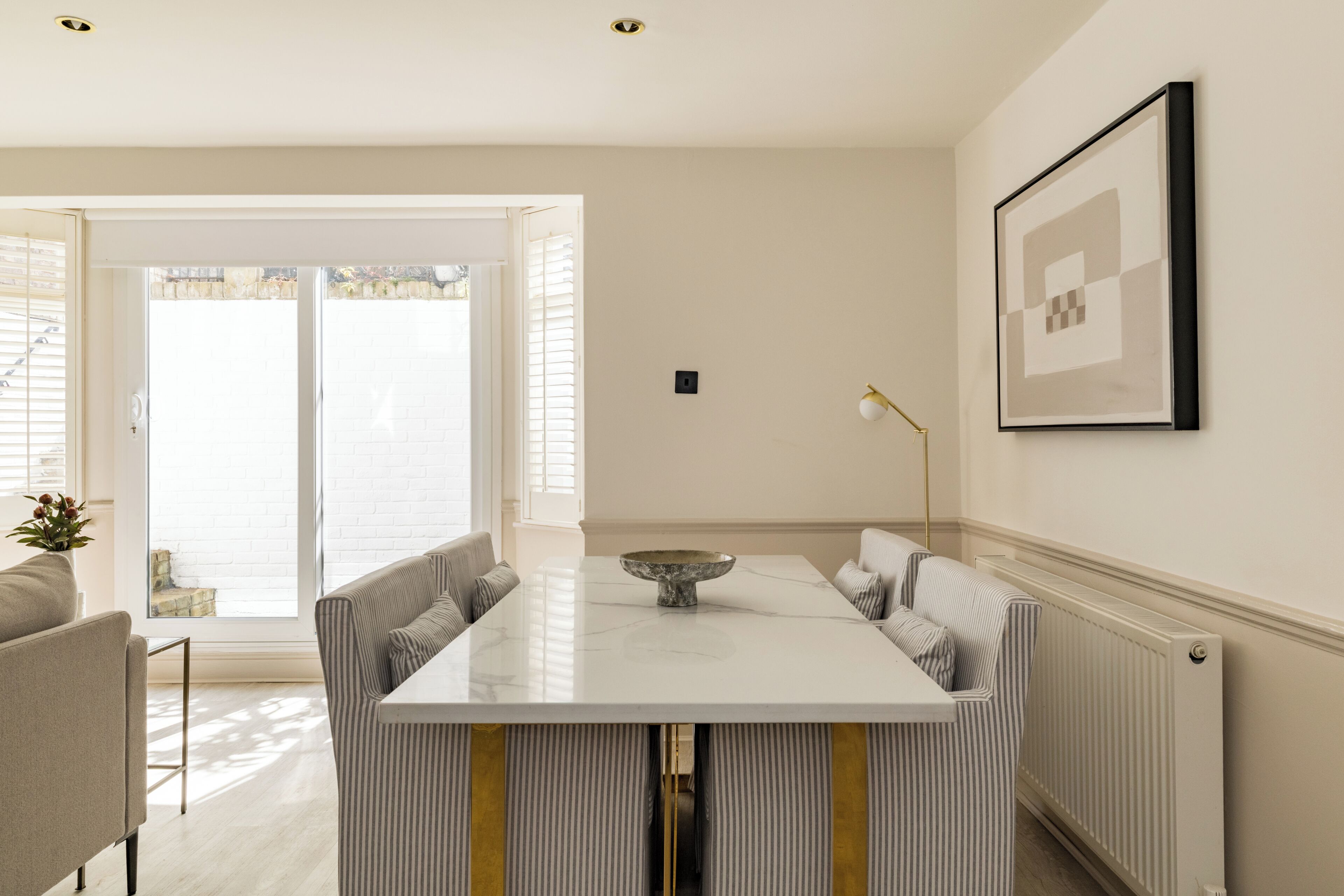 Appartement, patio | Restauration