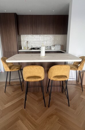 Dining - Magnificent sea view apartment on the Monaco border (Roquebrune-Cap-Martin)