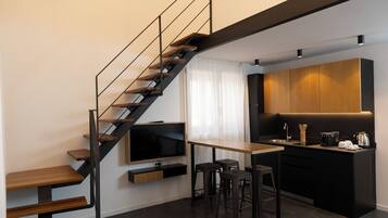 Superior Duplex, Balcony, City View | Ruang tamu