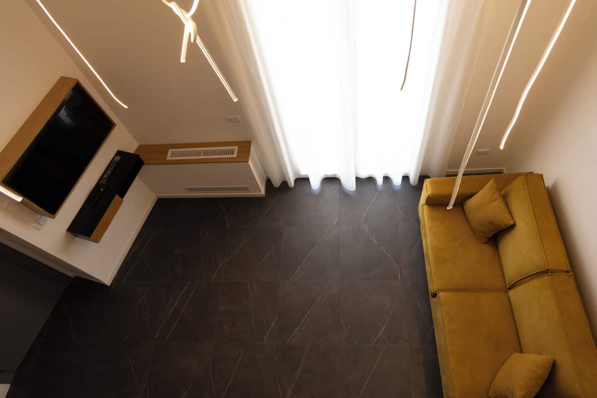 Deluxe Duplex, Private Bathroom, City View | Premium bedding, laptop workspace, blackout curtains, soundproofing