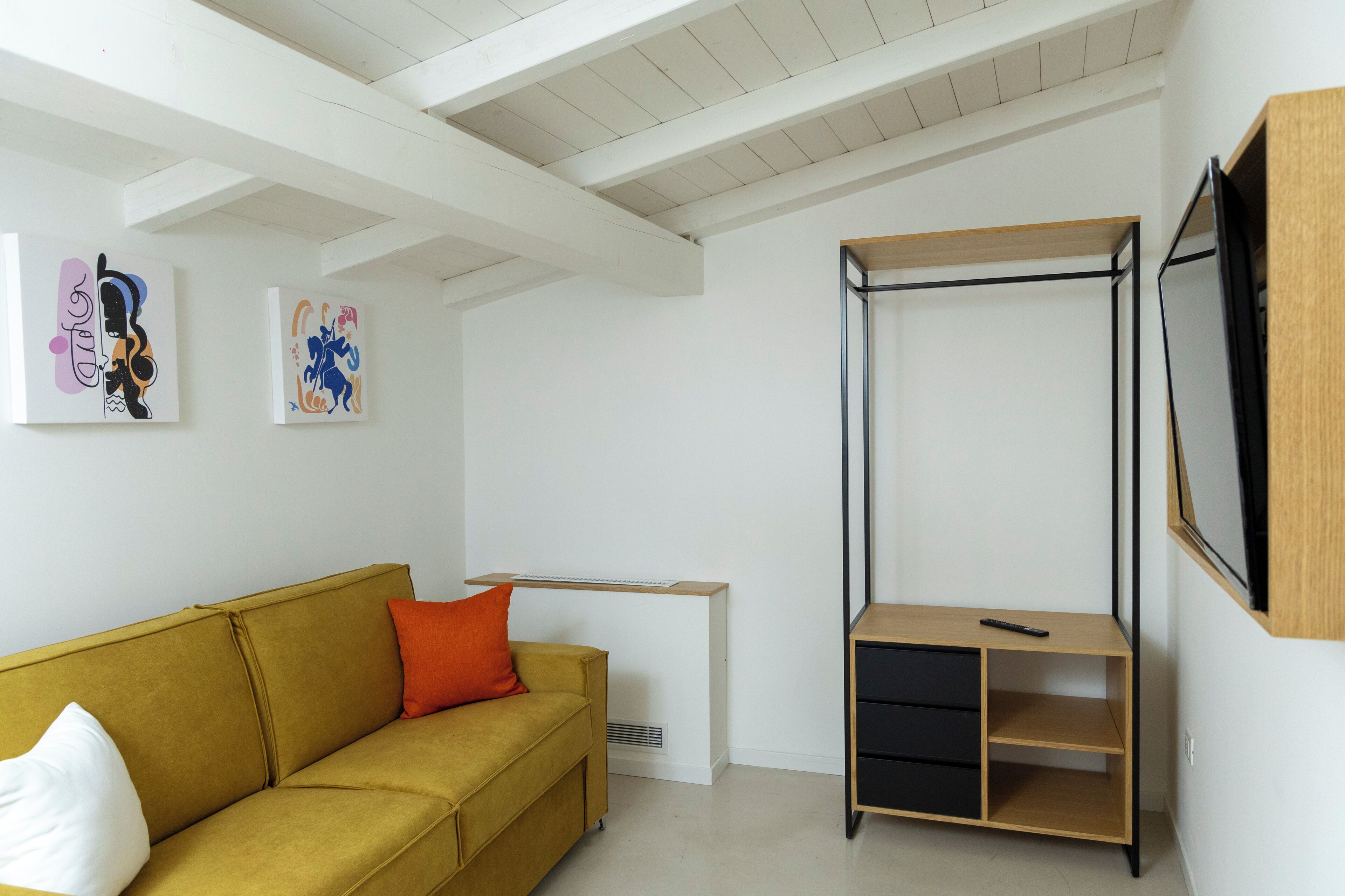 Nhà Duplex Superior, ban công, quang cảnh thành phố | Khu phòng khách