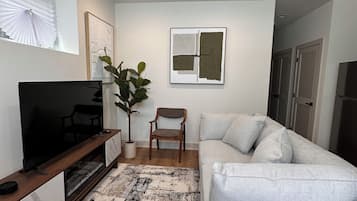 TV connectée, cheminée