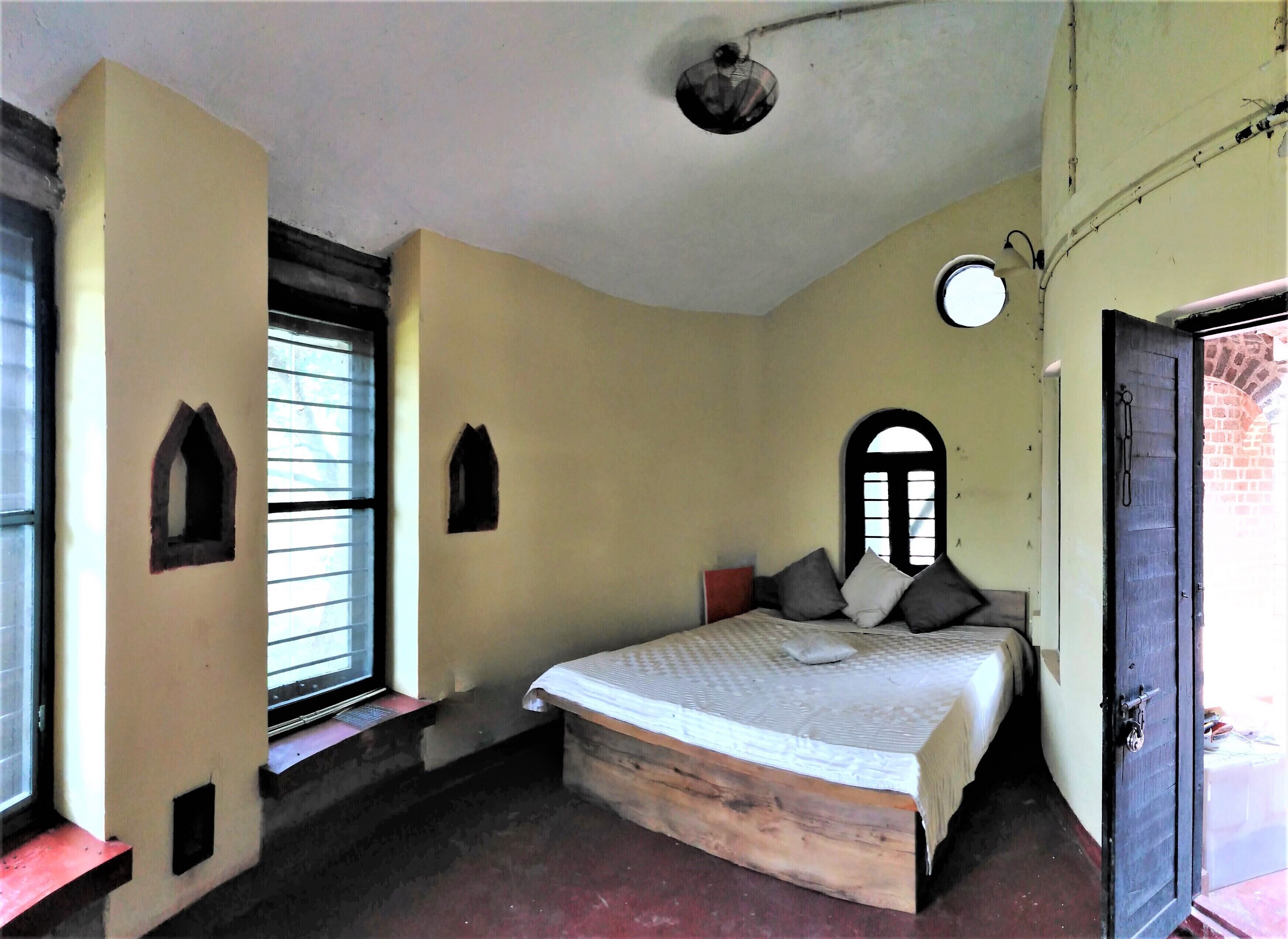Studio, Courtyard View | Iron/ironing board