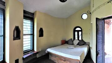 Studio, Courtyard View | Iron/ironing board
