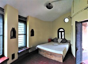 Studio, Courtyard View | Iron/ironing board - Eco Hamlet Farmstay (Mawal)