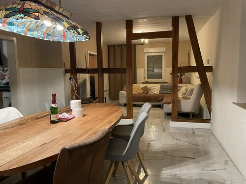 Attractive detached house with hot tub