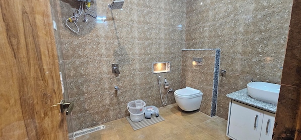 Quarto luxo, vista para a montanha | Banheiro