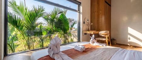 Villa Luxury, 2 camere da letto, piscina privata | Vista dalla camera