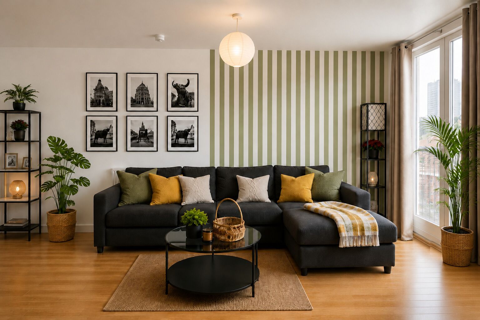 Leilighet, 2 soverom, tilgjengelighetstilpasset, balkong | Oppholdsrom
