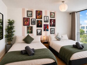 Apartment, 2 Schlafzimmer, barrierefrei, Balkon | 3 Schlafzimmer