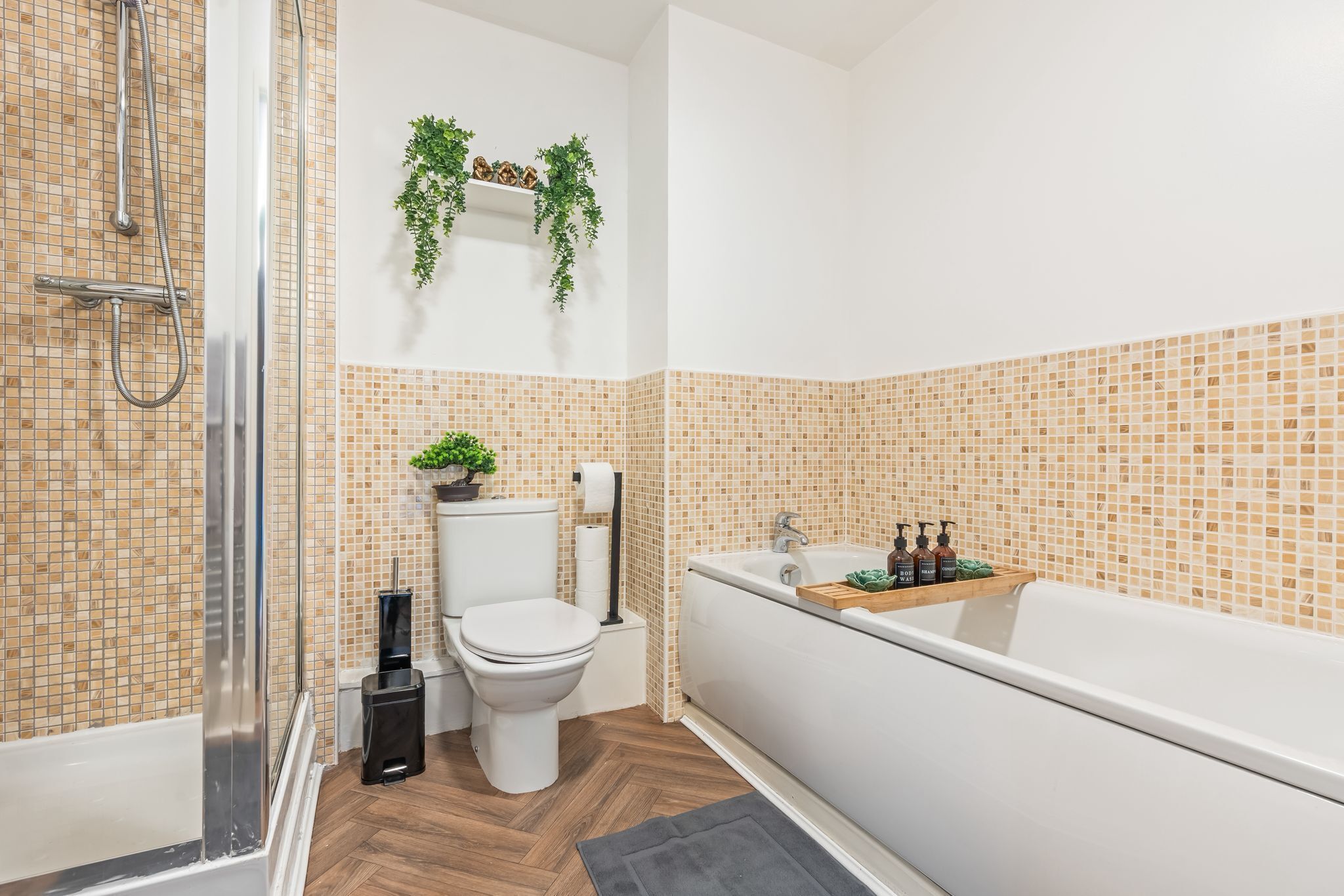Departamento, 2 habitaciones, con acceso para personas discapacitadas, balcón | Baño