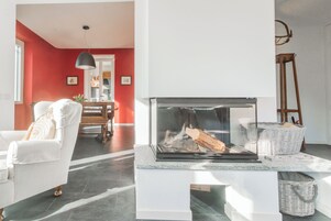 Villa (2 Bedrooms) | Living area | 32-inch TV with cable channels
