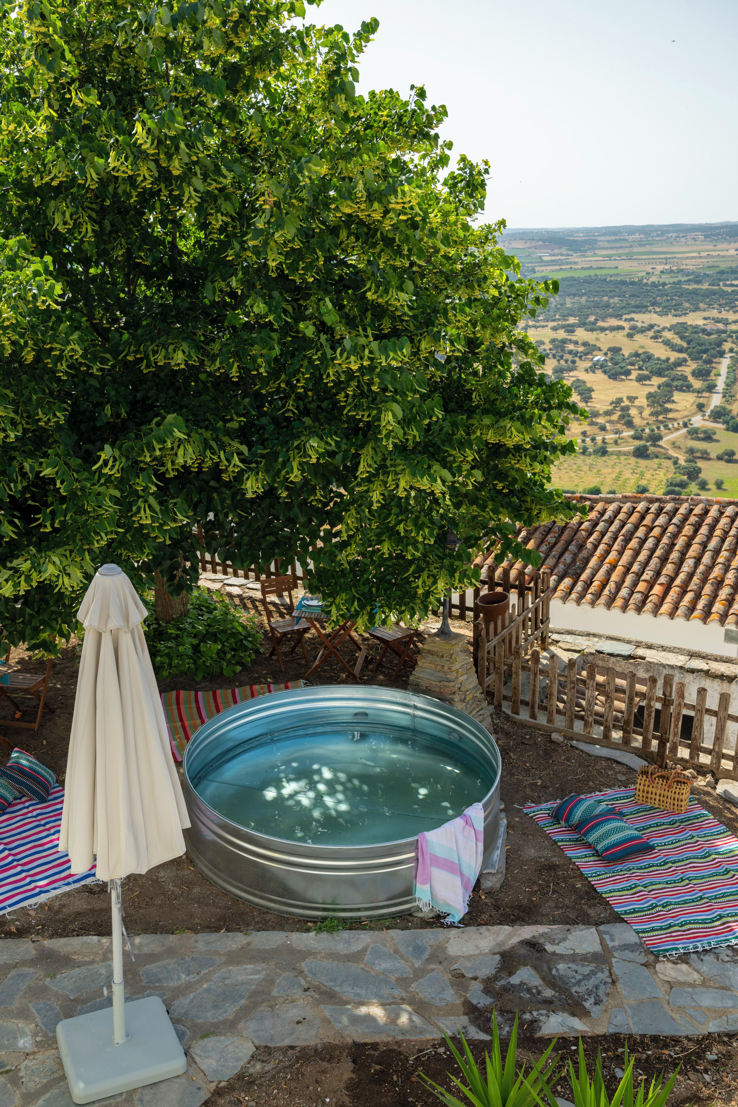 Seasonal outdoor pool