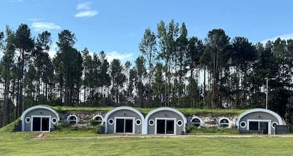 Unique Earth Home Stay with Pet Goats and Fishing Pond near Lake Gaston NC