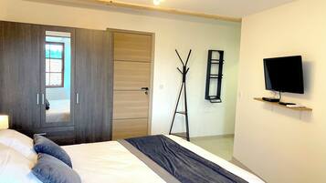 1 Schlafzimmer, kostenloses WLAN, Bettwäsche