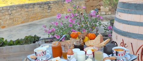 Restauration en plein air