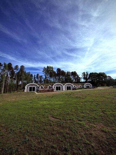Peaceful Hobbit Hideaway with Stocked Pond, Goats & Fire Pits near Littleton, NC