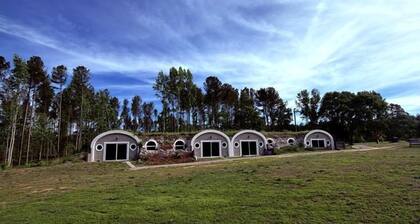Peaceful Hobbit Hideaway with Stocked Pond, Goats & Fire Pits near Littleton, NC