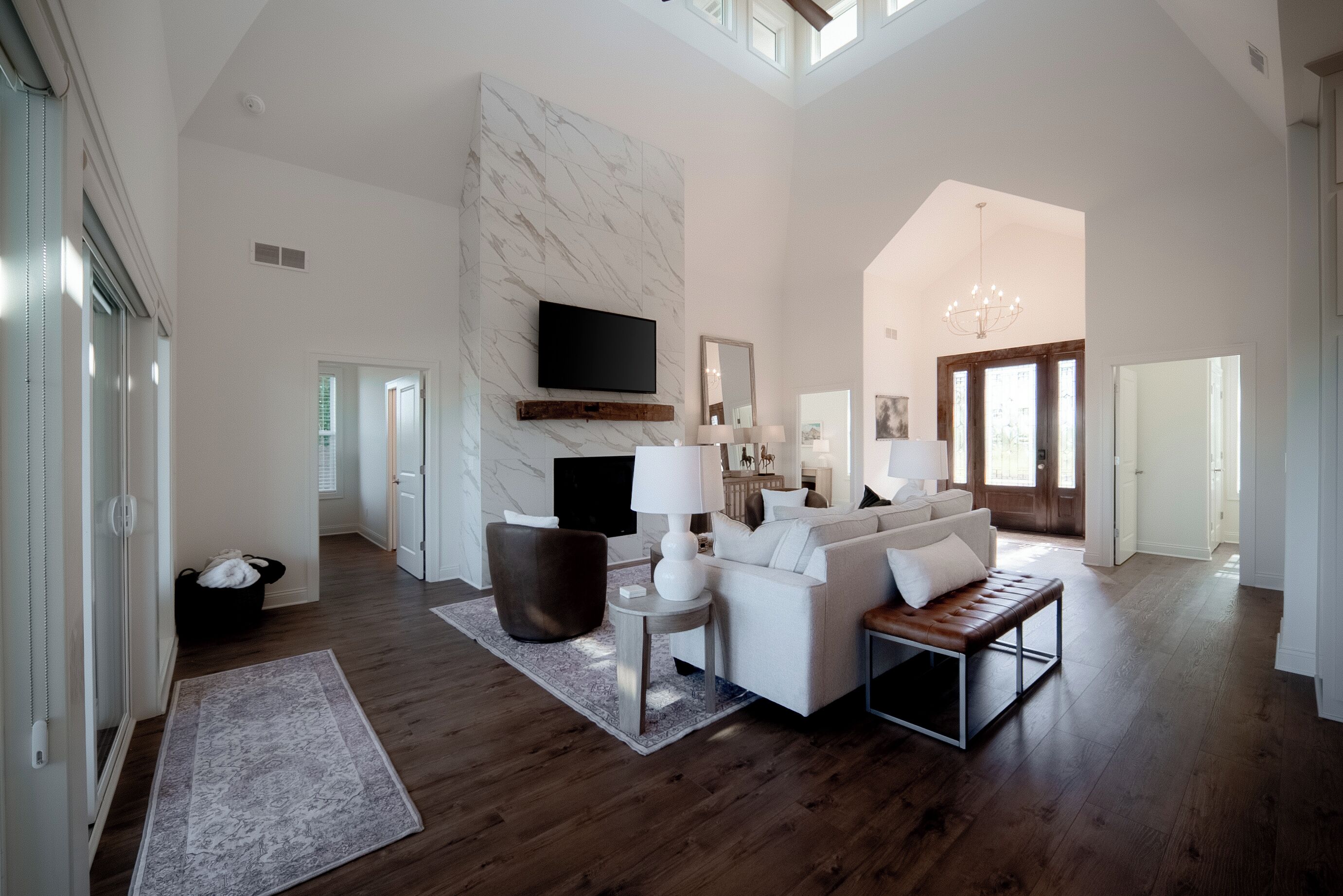 Smart TV, fireplace, offices