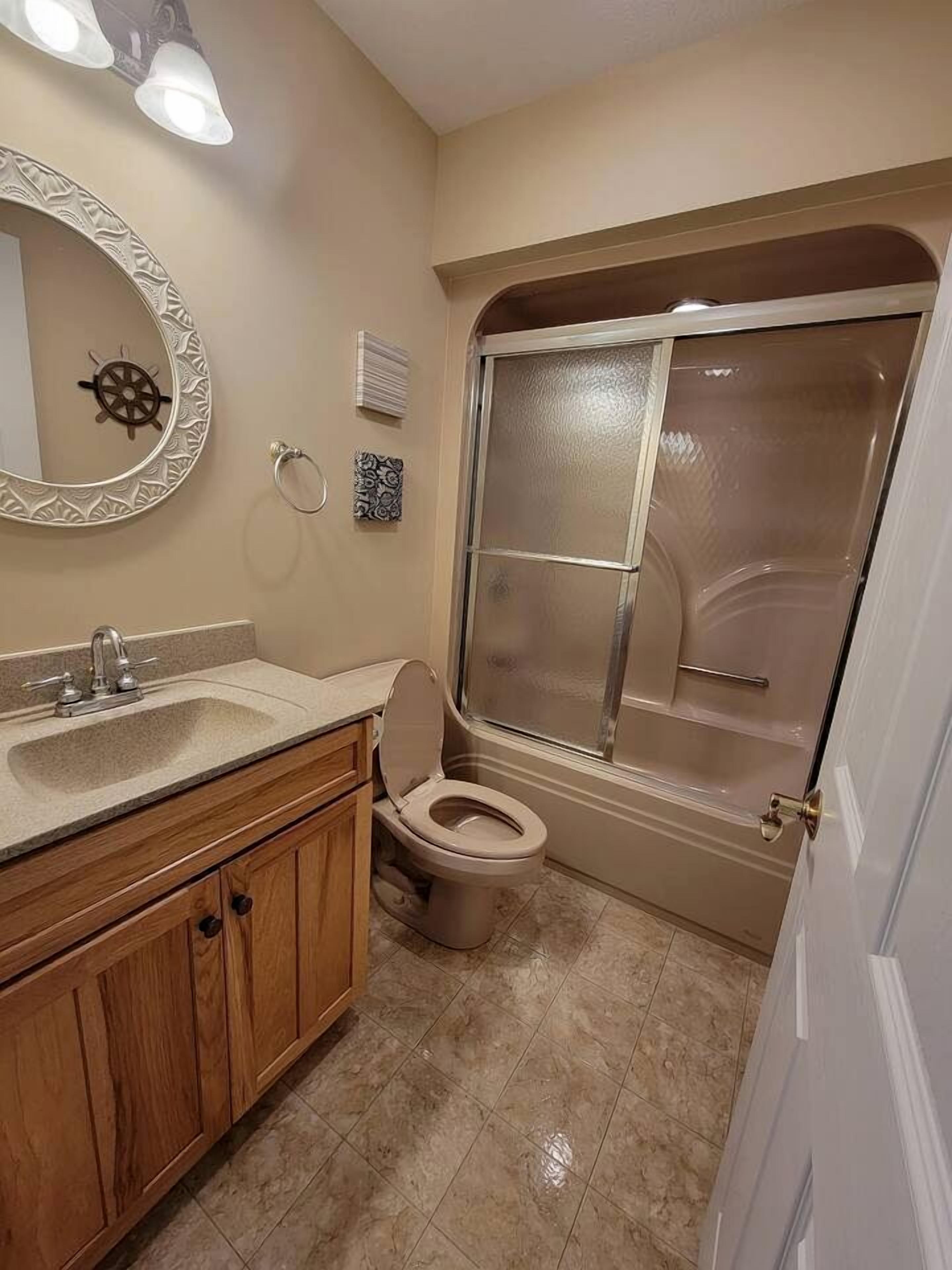 Hair dryer, towels