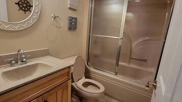 Hair dryer, towels