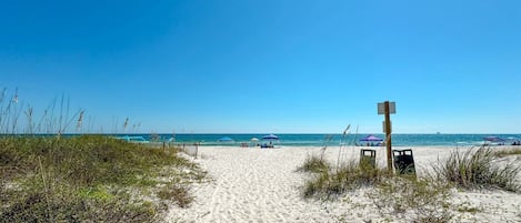 Beach nearby