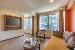 Living area - Alaya Stays Baljees Melville Divine 1BHK (Shimla)