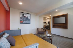 Living area - Alaya Stays Baljees Melville Divine 1BHK (Shimla)