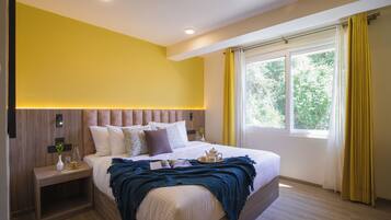 Superior appartement, uitzicht op tuin