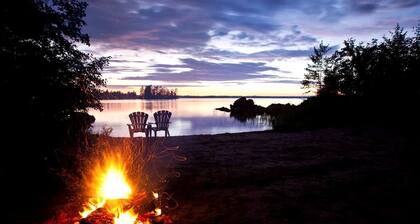 Lakefront Glamping Cabin for Family Getaways on Golden Lake