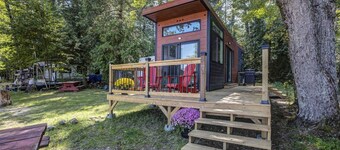 Incredible Tiny House Barbecue and Fire Pit Provided in Petawawa, Ontario