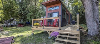 Incredible Tiny House Barbecue and Fire Pit Provided in Petawawa, Ontario