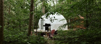 Fantastic Dome Nestled Amidst Trees and Barbecue Provided in Petawawa, Ontario