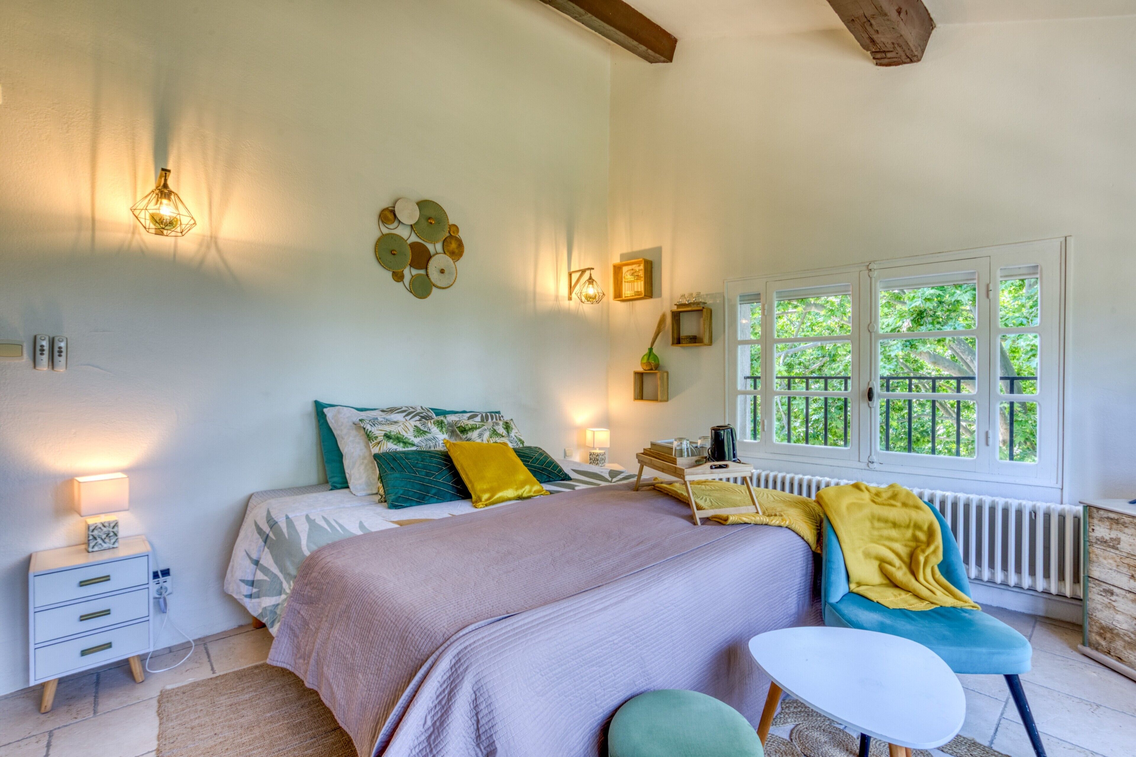 1 chambre, fer et planche à repasser, Wi-Fi, draps fournis