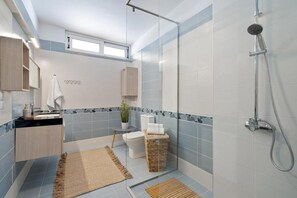 Luksushuvila, vuoristonäköala | Kylpyhuone