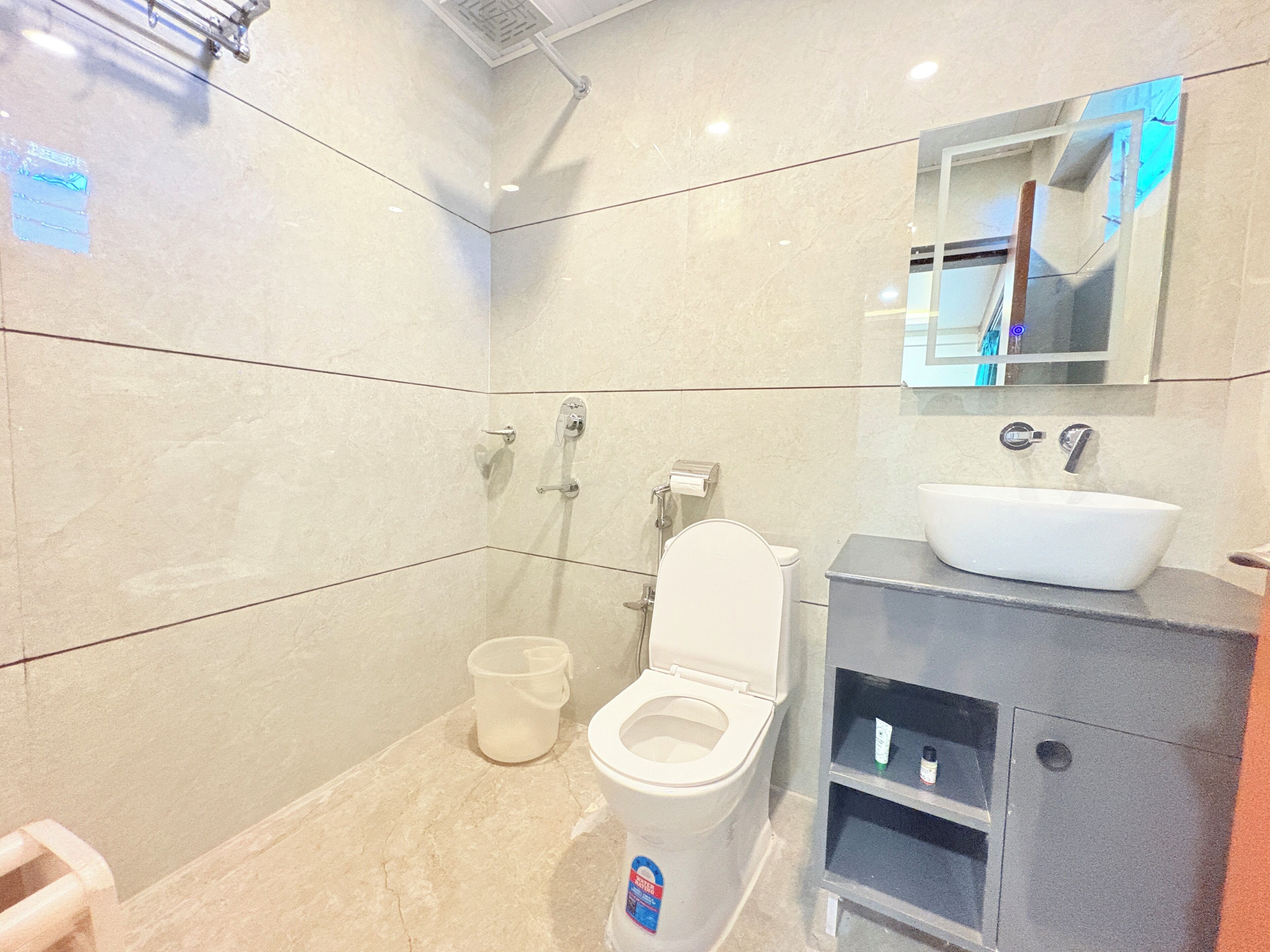 Deluxe Double Room | Bathroom | Shower, free toiletries, towels