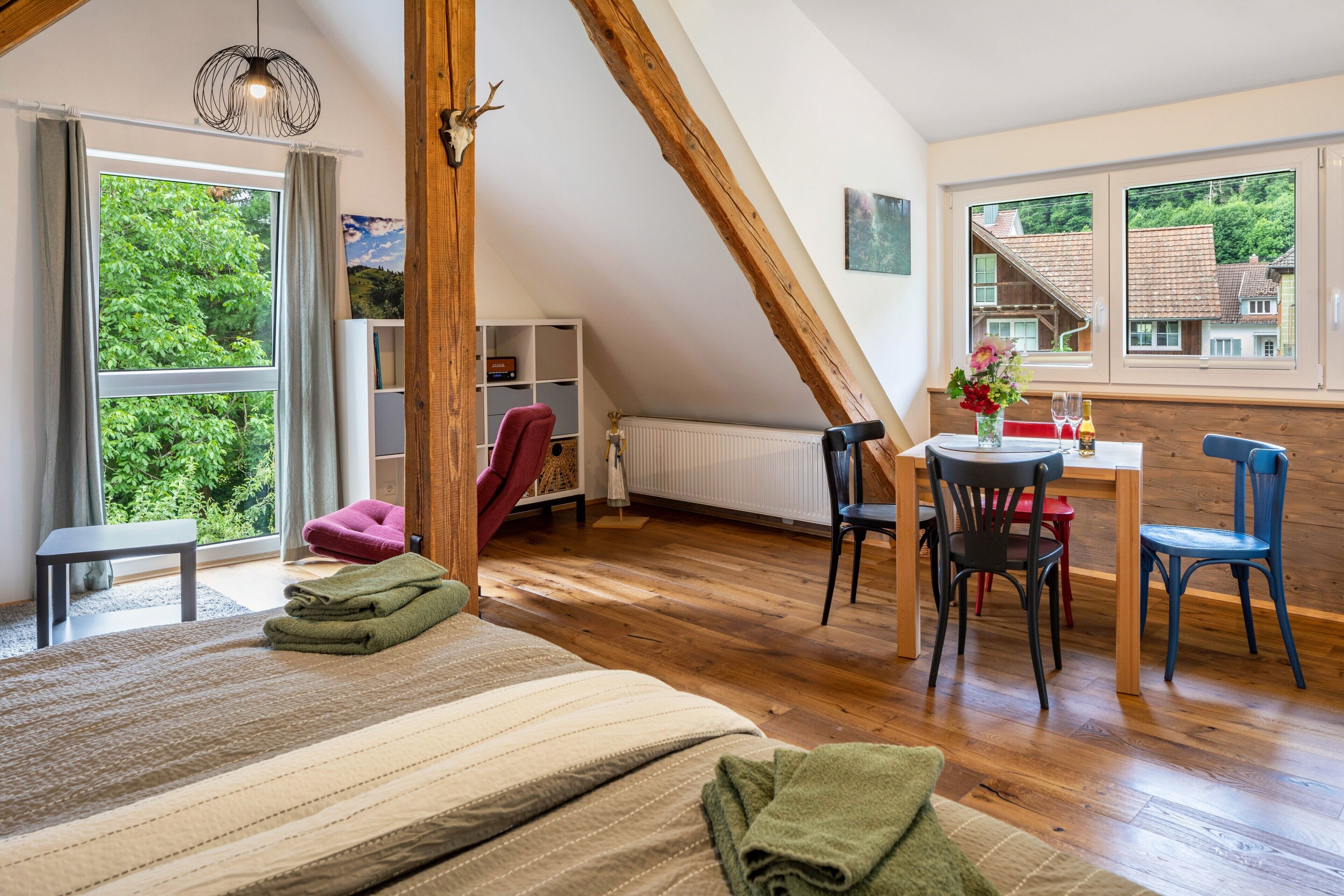 1 chambre, Wi-Fi, draps fournis