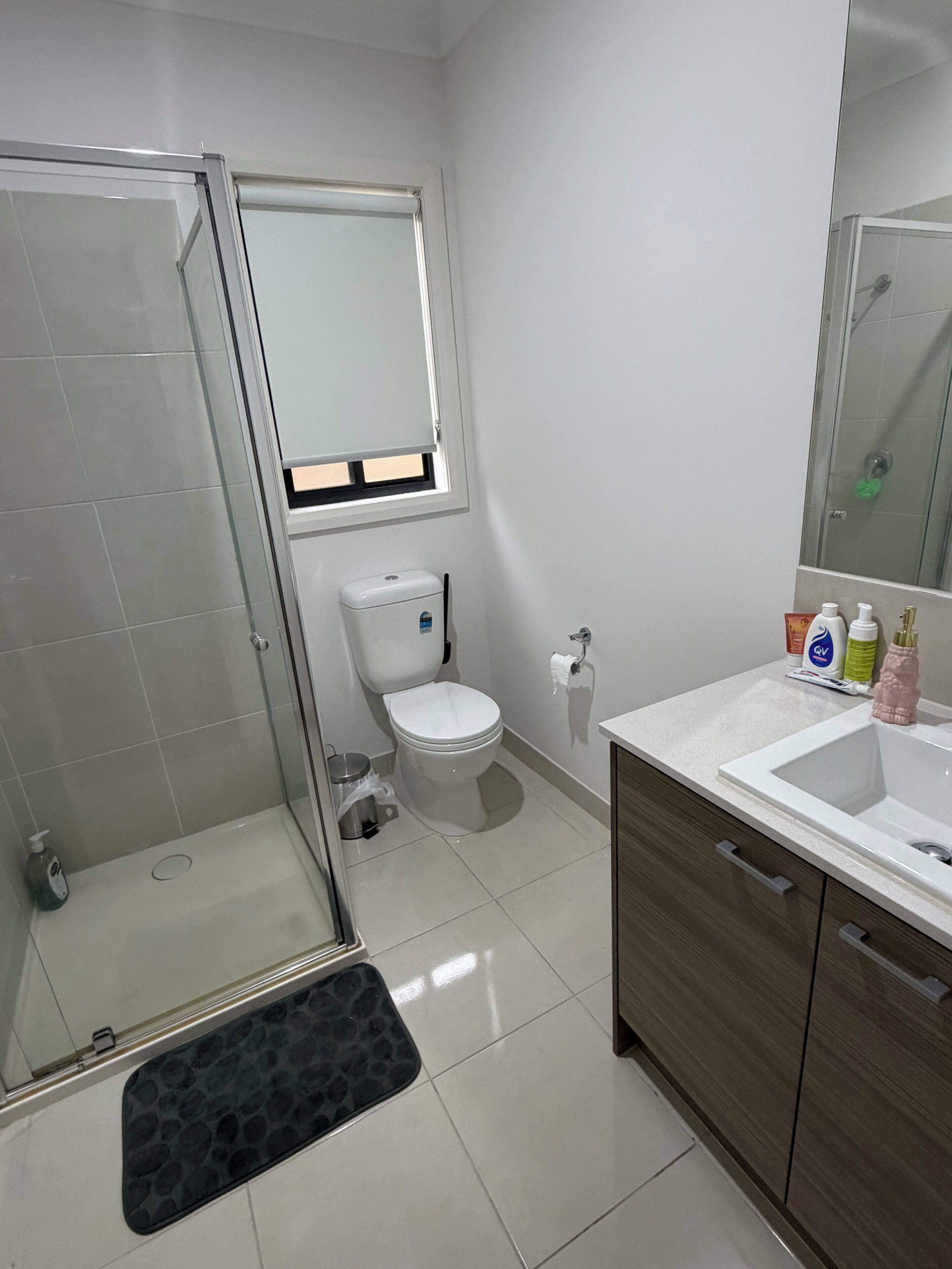 Towels, soap, toilet paper