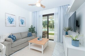 Living area - Condo ideal for couples 7 min from the beach (Punta Cana)