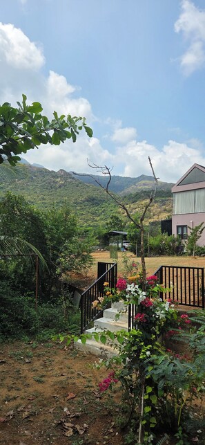 Classic Cabin | Property grounds - Nirmala's Farm House (Tarangambadi)