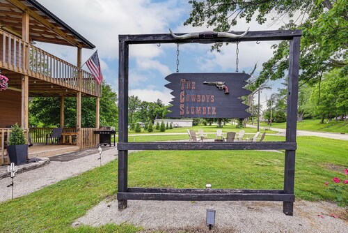 The Cowboys Slumber' 2 Mi to Lincoln State Park