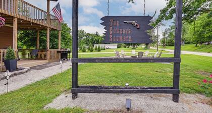 The Cowboys Slumber' 2 Mi to Lincoln State Park